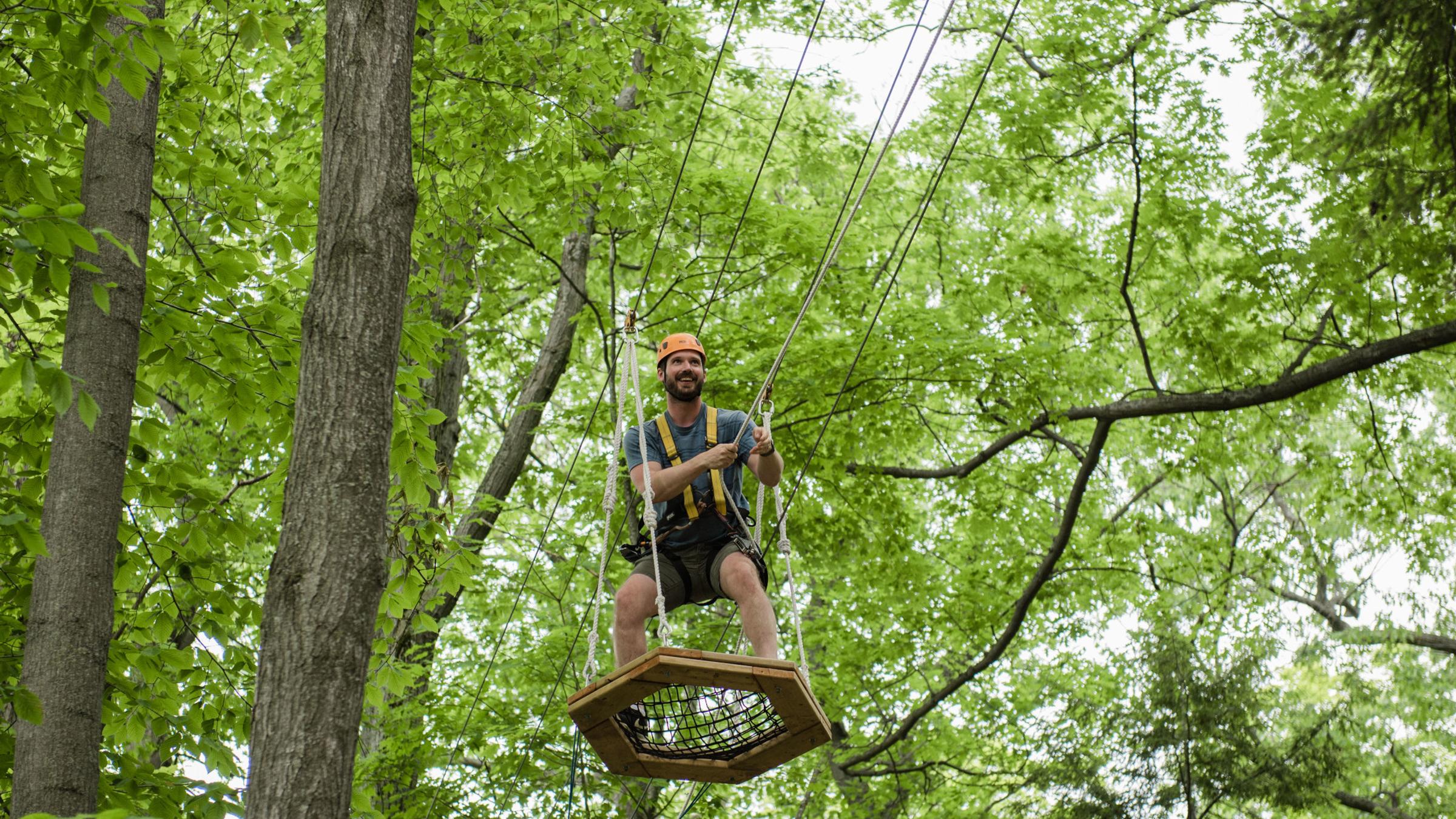 Timber Challenge High Ropes