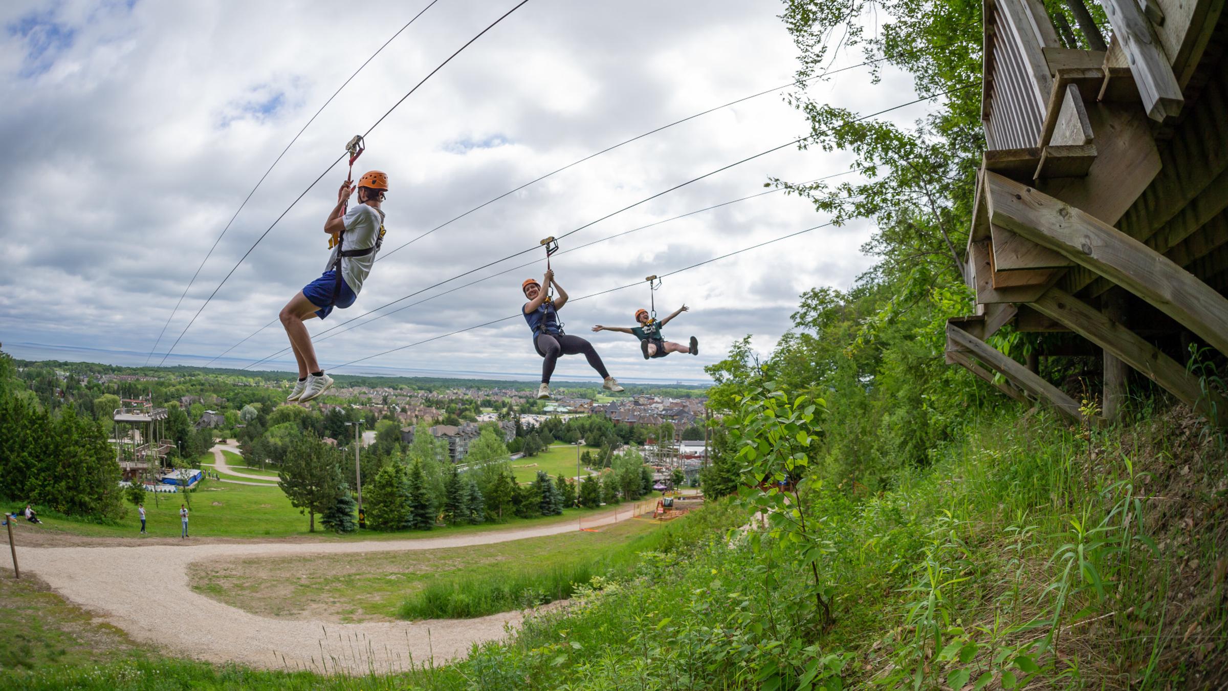 Wind Rider Triple Zip Lines