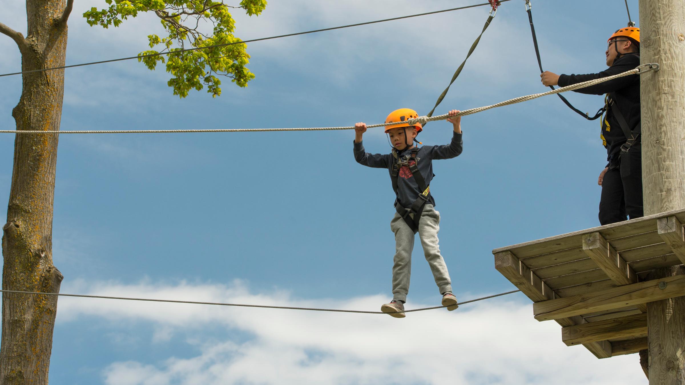 Woodlot Low Ropes Course