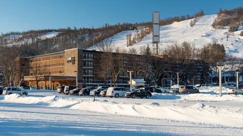 Blue Mountain Inn exterior winter