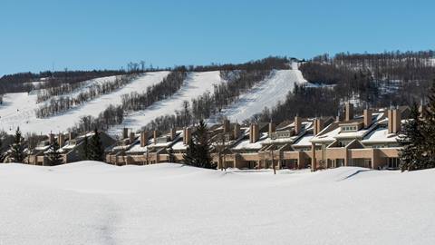Wintergreen Resort Homes exterior winter