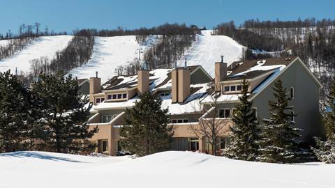 Wintergreen Resort Homes exterior winter