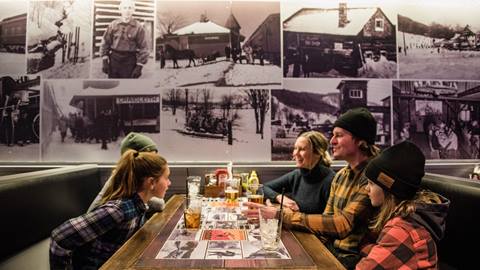 Family Winter Apres and Dinner