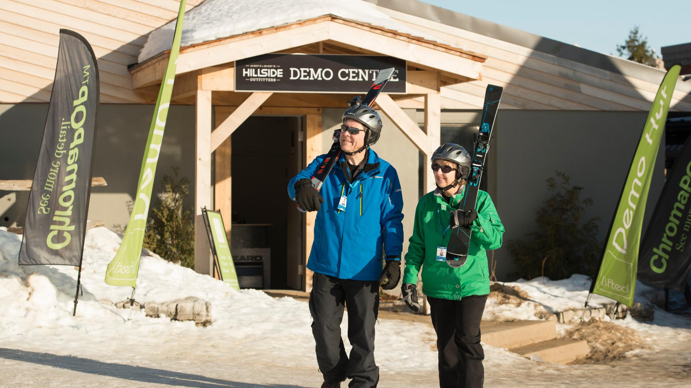 Winter Retail Hillside Demo Centre