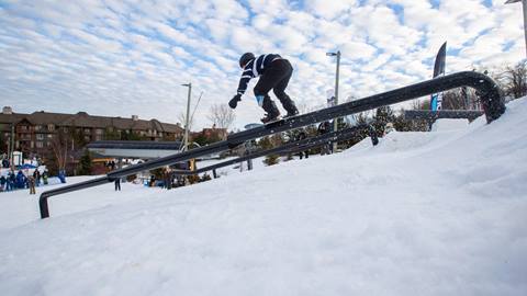 Frozen Rail Jam