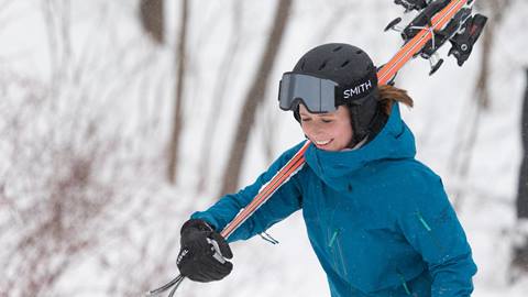 People Skiing and Snowboarding, People Skiing and Snowboarding